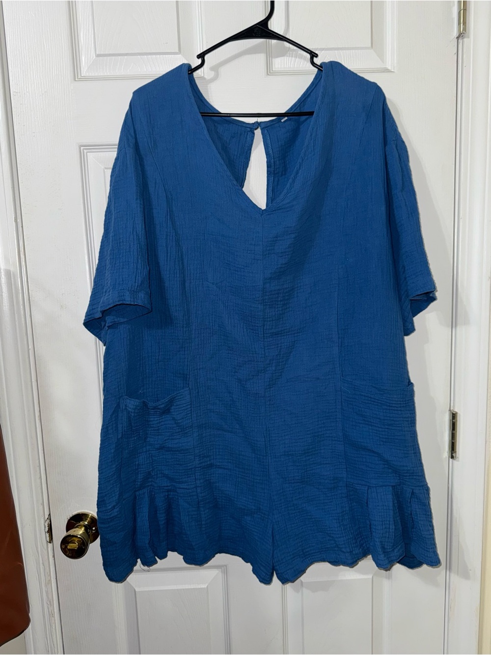 Romper with Ruffle Hem - Picture 2 of 5